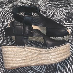 Céline Leather Sandal